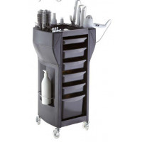 Парикмахерская тележка UP GRADE STYLING BLACK SPEEDY