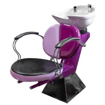 Мойка парикмахерская ДОМИНО с креслом ФЬЮЖН