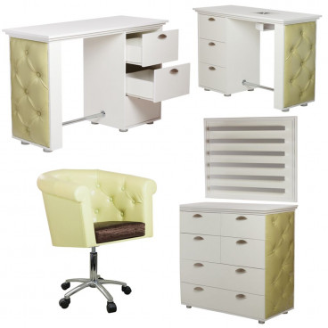 Маникюрный стол &quot;Соната&quot; с вытяжкой