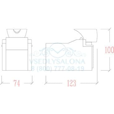 Мойка парикмахерская VIP