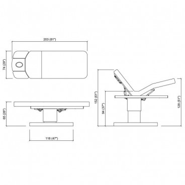 Кушетка массажная &quot;FLEX&quot;