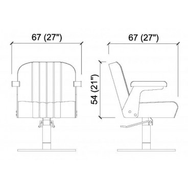 Кресло парикмахерское &quot;PEGGYSUE&quot;