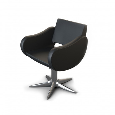 Кресло парикмахерское "Fifties Black P"