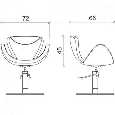 Кресло парикмахерское &quot;RIKKA ANNIVERSARY&quot;