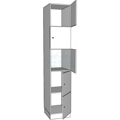 Индивидуальный шкаф для персонала