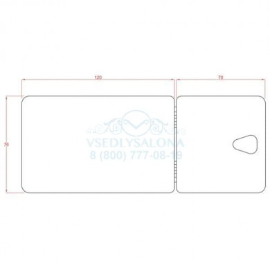 Кушетка для СПА-процедур SPA 100