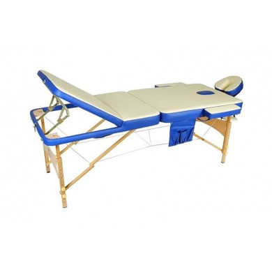 Массажный стол складной деревянный JF-AY01 3-х секционный М/К