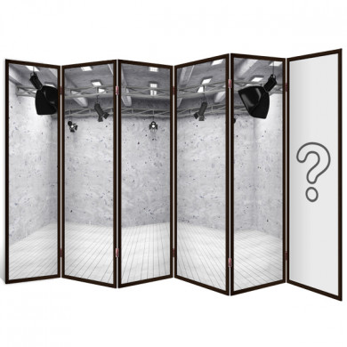 Ширма-перегородка &quot;Закат&quot; 6 секций