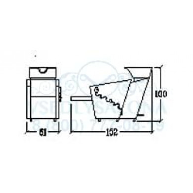 Мойка парикмахерская SKYLINE RELAX + AIR MASSAGE