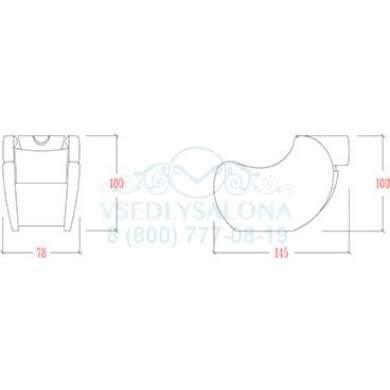 Мойка парикмахерская SUPERSONIK S BASIC