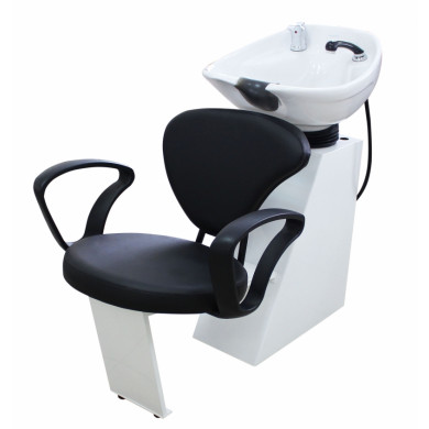 Мойка парикмахерская ЛЕНА с креслом СЕЛЕНА средняя