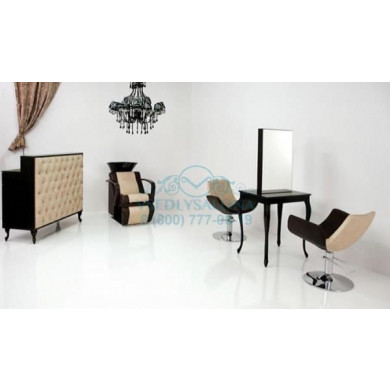 Рабочее место двустороннее со столиком Modamo