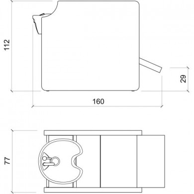 Мойка парикмахерская &quot;Privacy Wash E Shiatsu&quot;