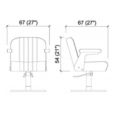 Кресло парикмахерское &quot;PEGGYSUE&quot;
