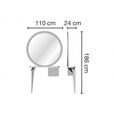 Зеркало парикмахерское &quot;TONDO&quot;