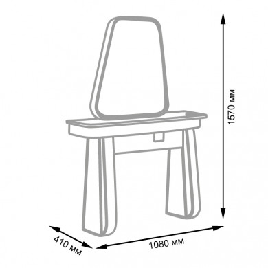 Парикмахерское зеркало &quot;Ричвуд&quot;