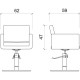 Кресло парикмахерское &quot;USHAPE&quot;